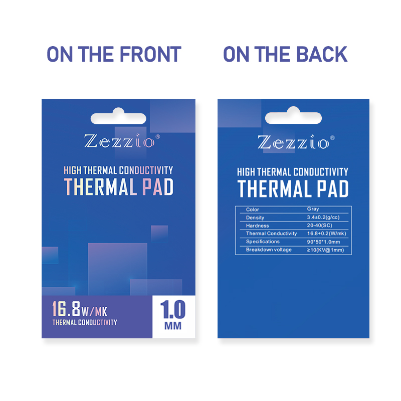 Zezzio 16.8W/mk Heat Dissipation Thermal Pad